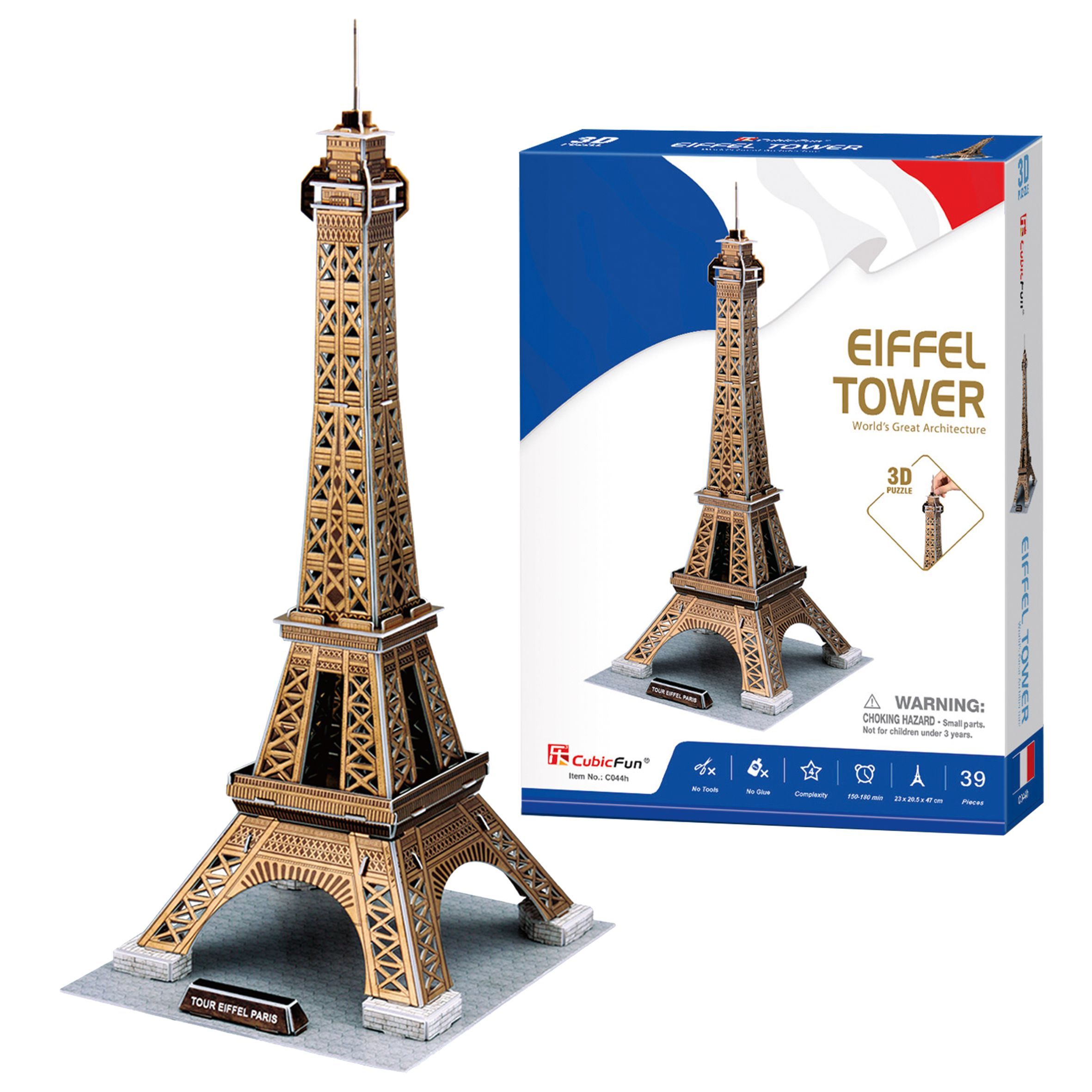 Puzzle 3D Torre Eiffel