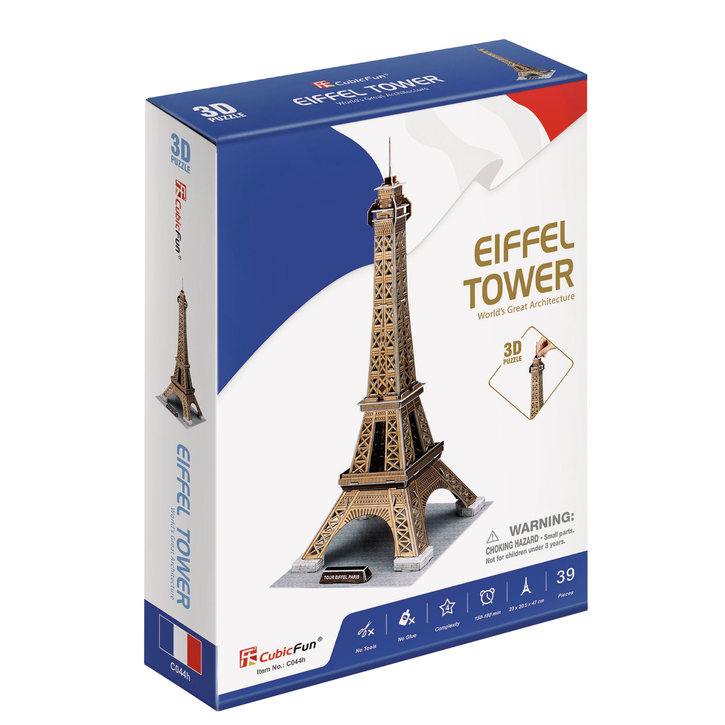 Puzzle 3D Torre Eiffel