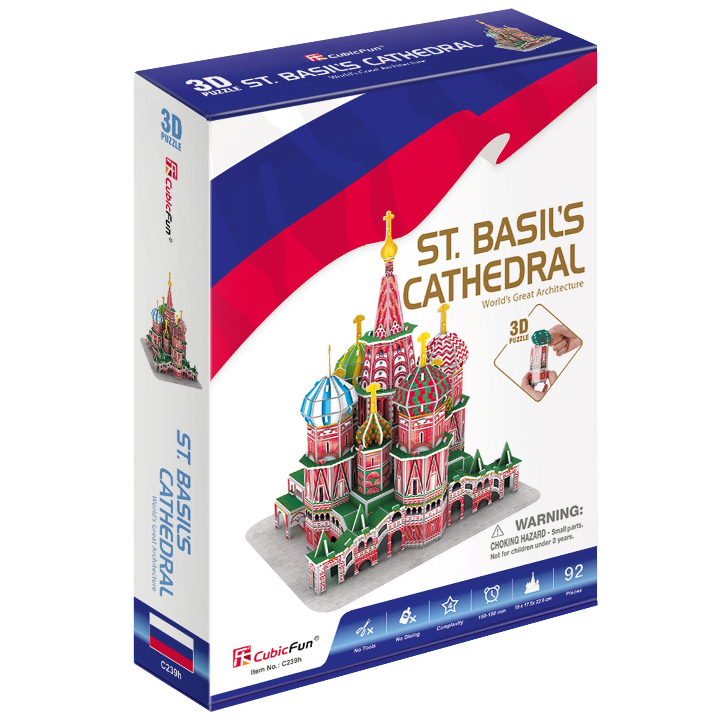 Puzzle 3D Catedral de San Basilio