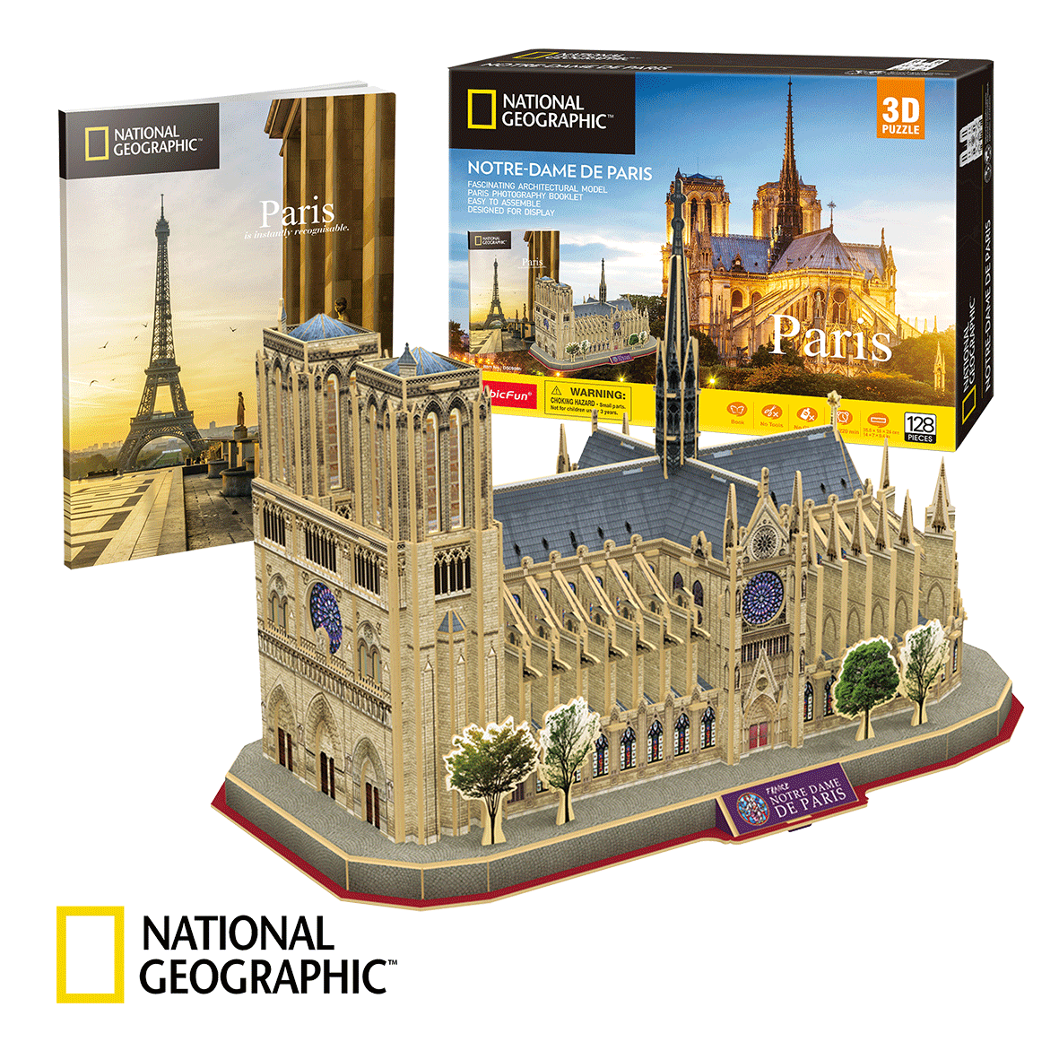 Puzzle 3D Notre Dame National Geographic