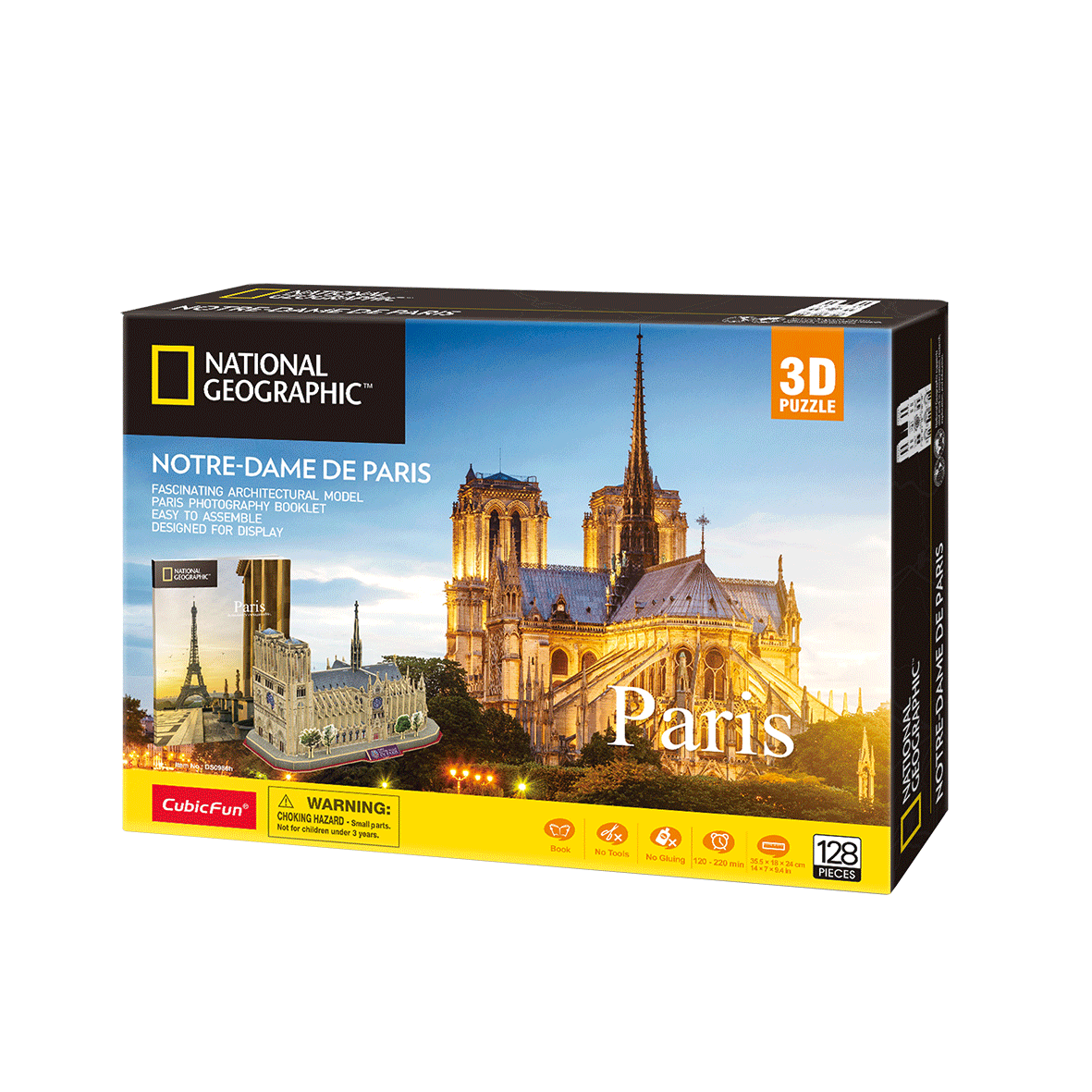 Puzzle 3D Catedral de Notre Dame