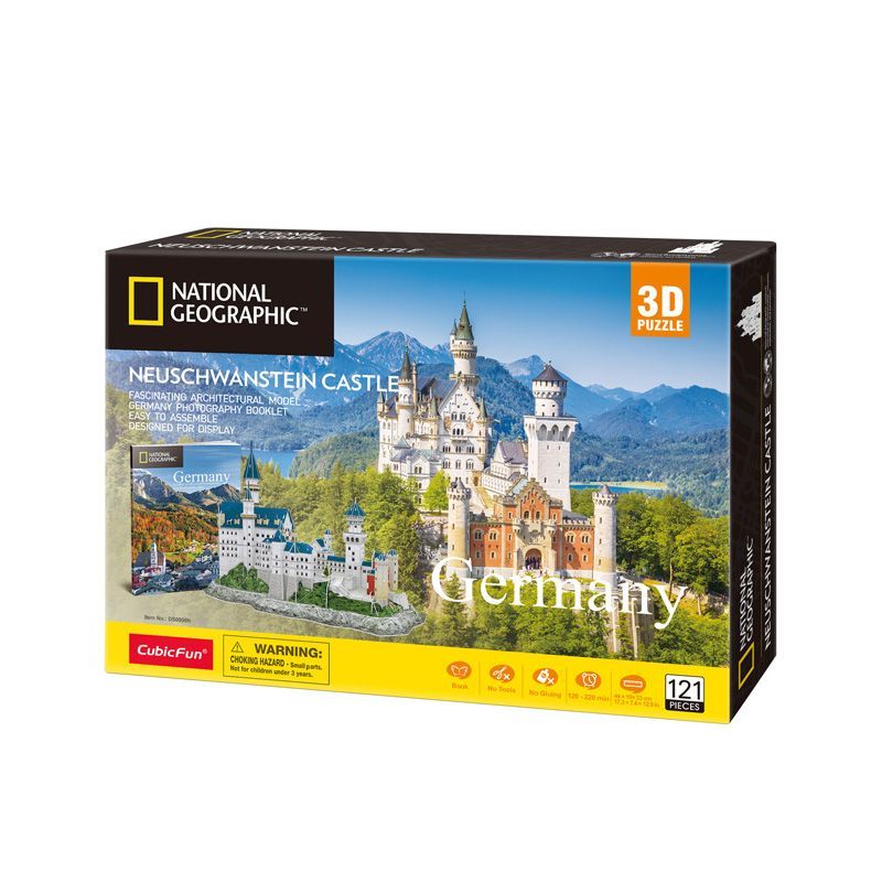 Puzzle 3D Castillo de Neuswanstein