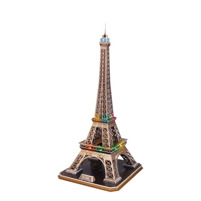 Maqueta 3D Torre Eiffel con LED