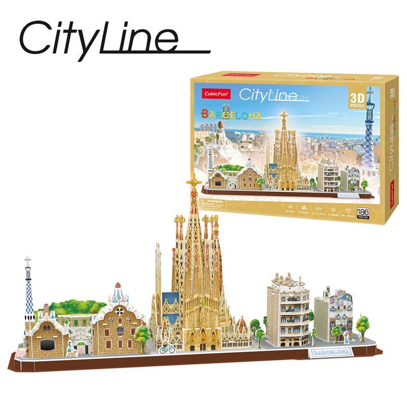 Puzzle 3D Barcelona