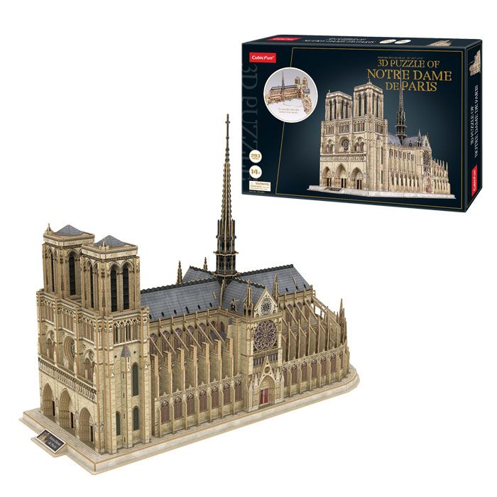 Puzzle 3D Notre Dame