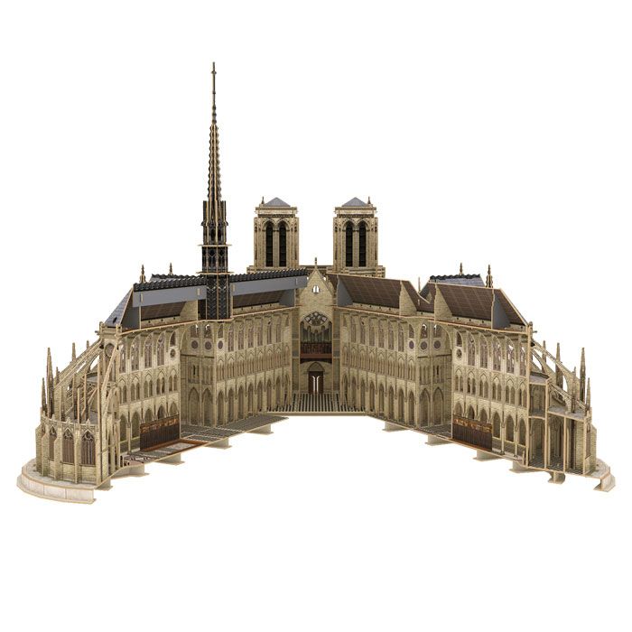 Maqueta 3D Notre Dame