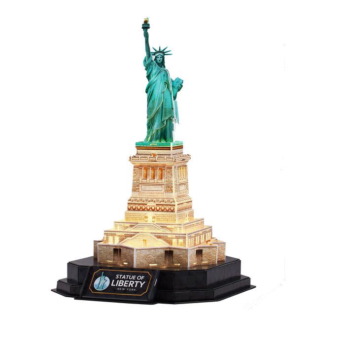 Puzzle 3D Estatua de la Libertad LED - Nigth edition - Imagen 3