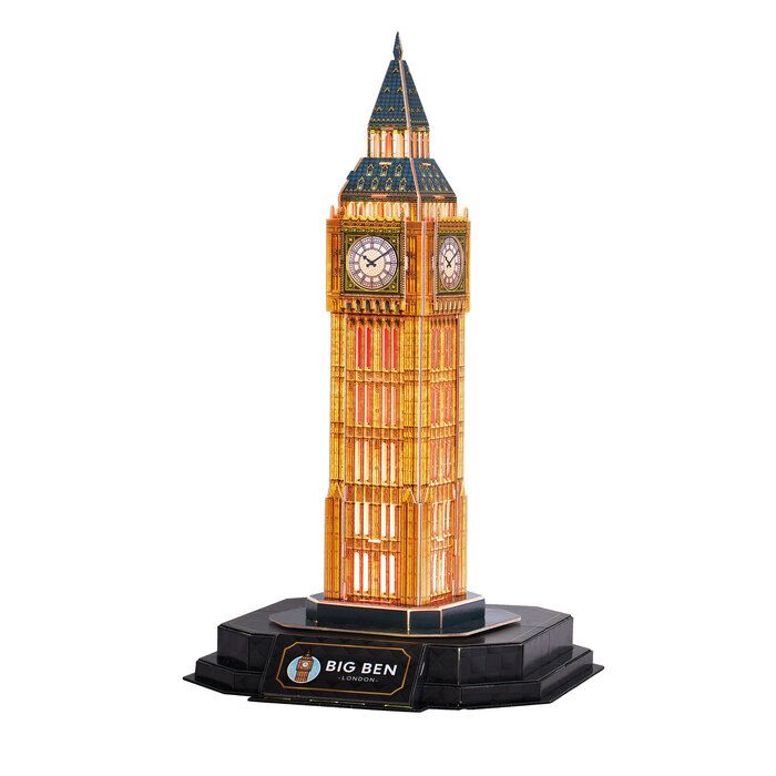 Puzzle 3D Big Ben LED - Nigth edition - Imagen 3