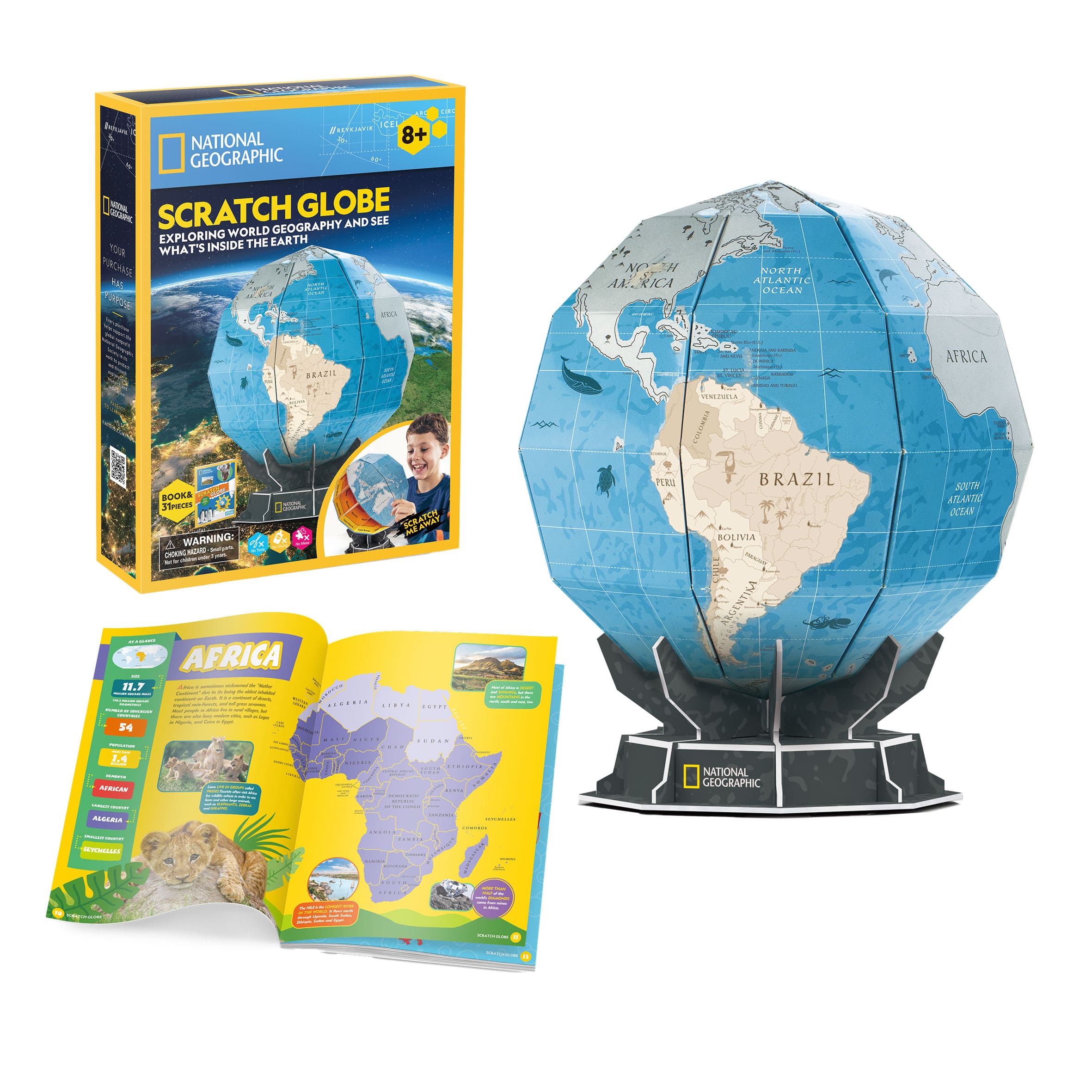Scratch Globe - National Geographic - Imagen 3
