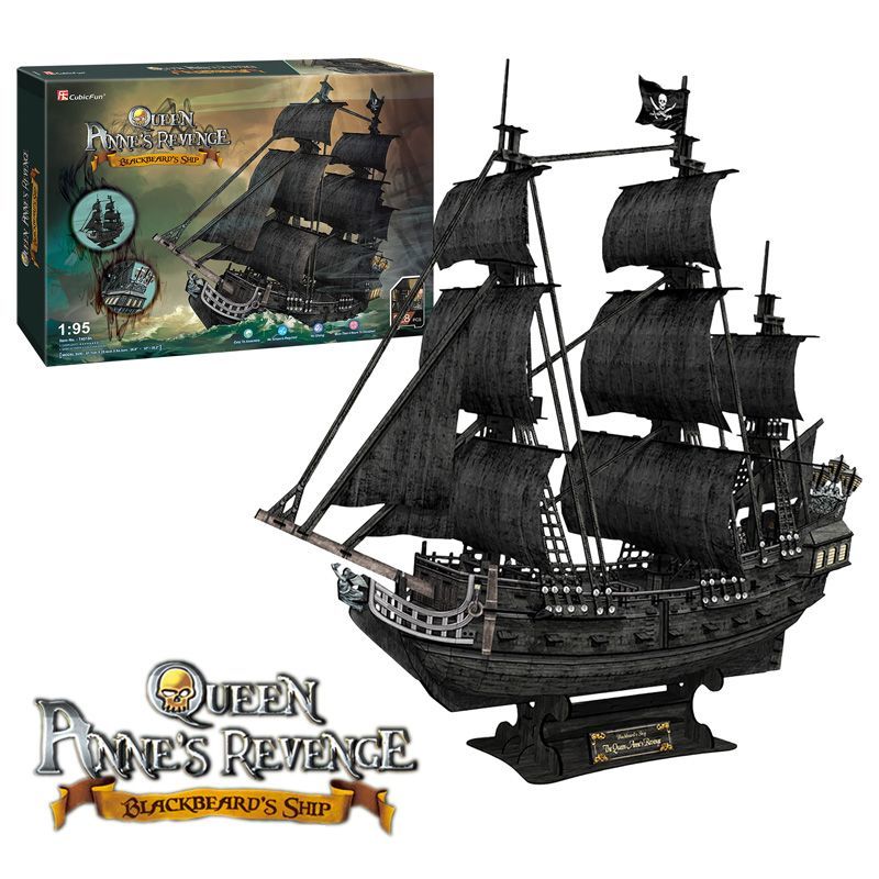 Puzzle 3D Queen Annes Revenge