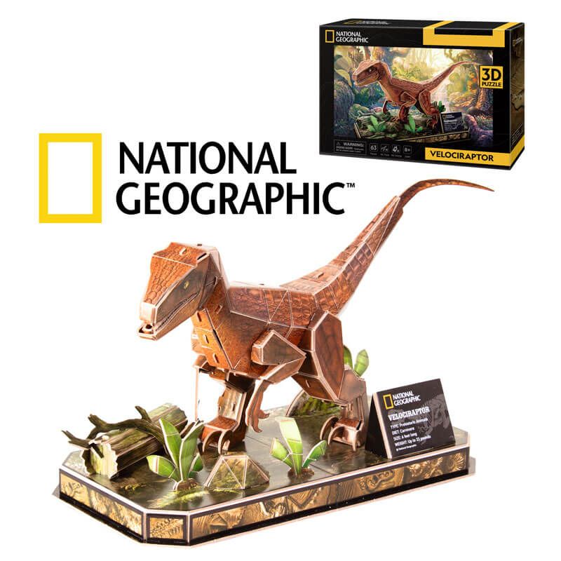 puzzle 3d Velociraptor
