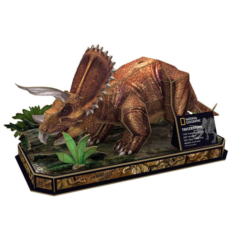 maqueta 3d triceratops