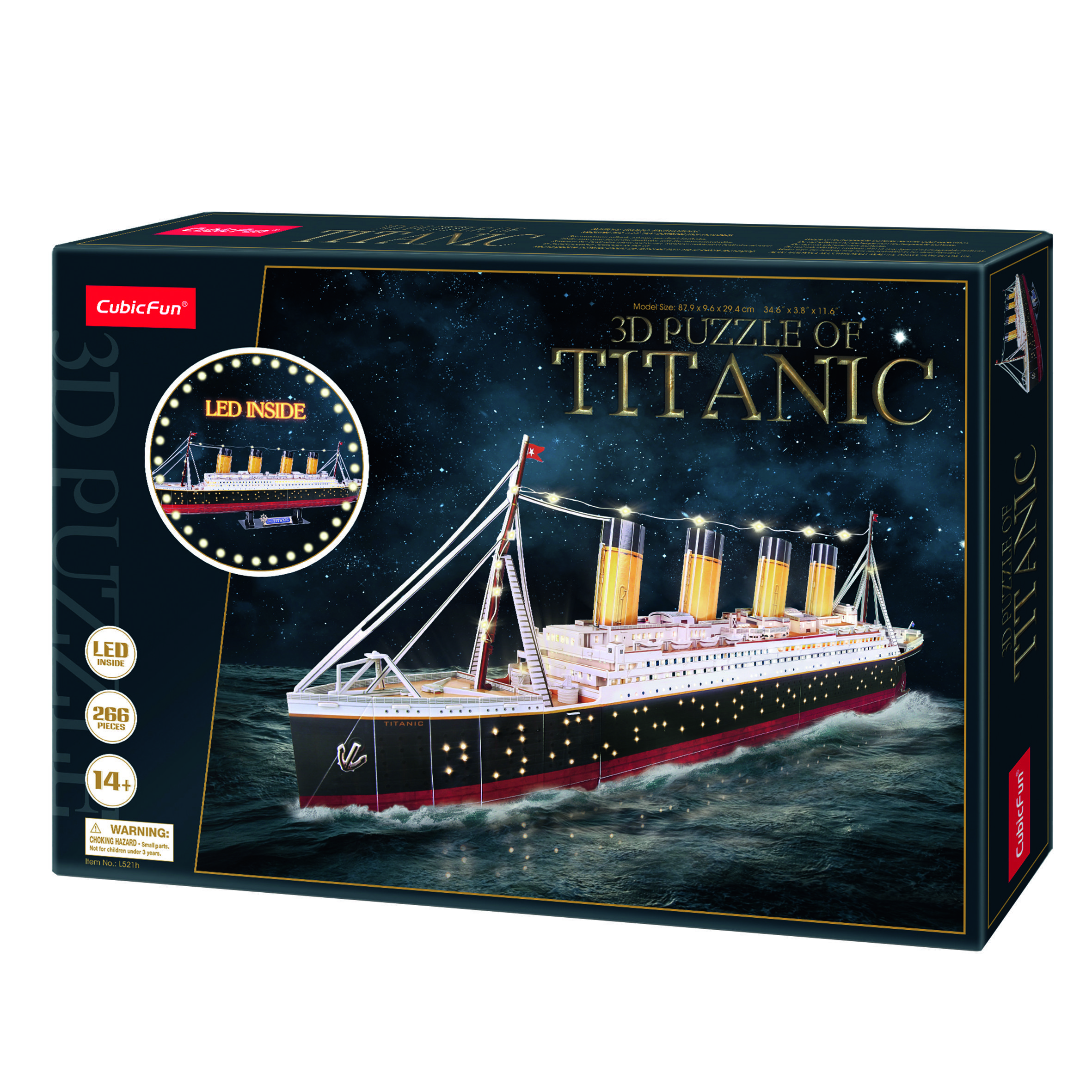 Puzzle Titanic 3D